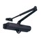 Remington Tell 600 Series Matte Black Aluminum Hydraulic Adjustable Door Closer Grade 1 DC100451 - alternate 2